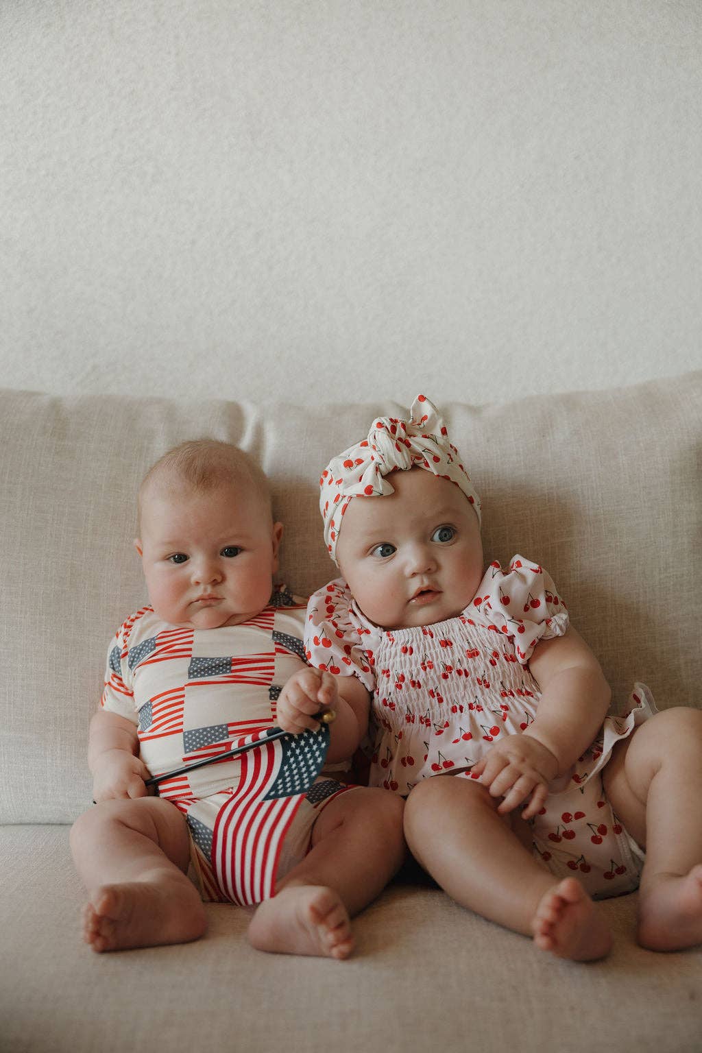 Toddler Two Piece Swimsuit | Sweetheart Cherries