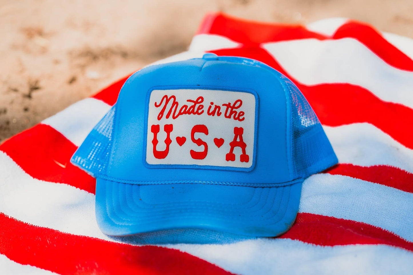 Made in the USA Patch Trucker Hat
