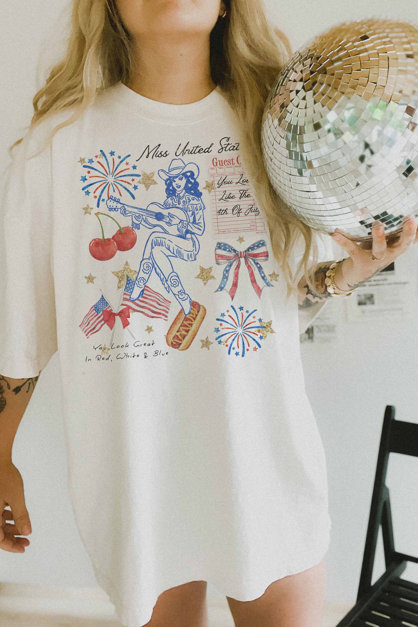 MISS UNITED STATES TEE