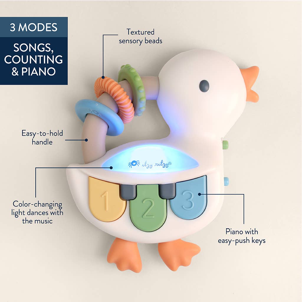 Bitzy Tunes™ - Light-up Interactive Piano Toy