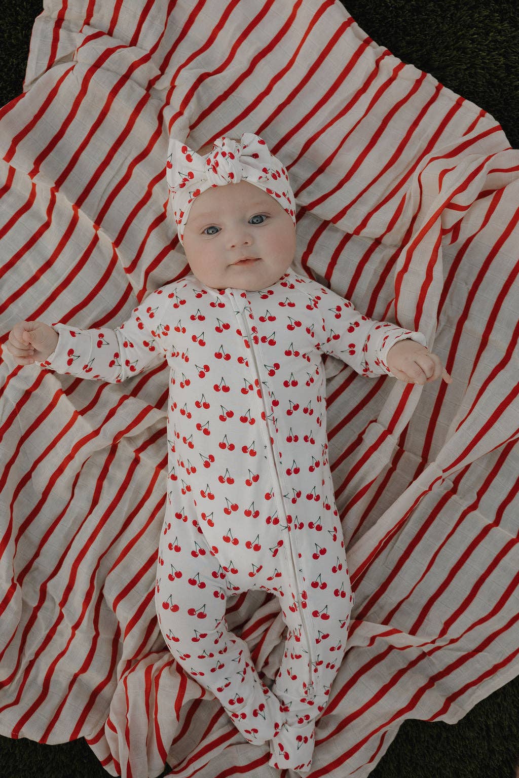 Head Wrap | Sweetheart Cherries