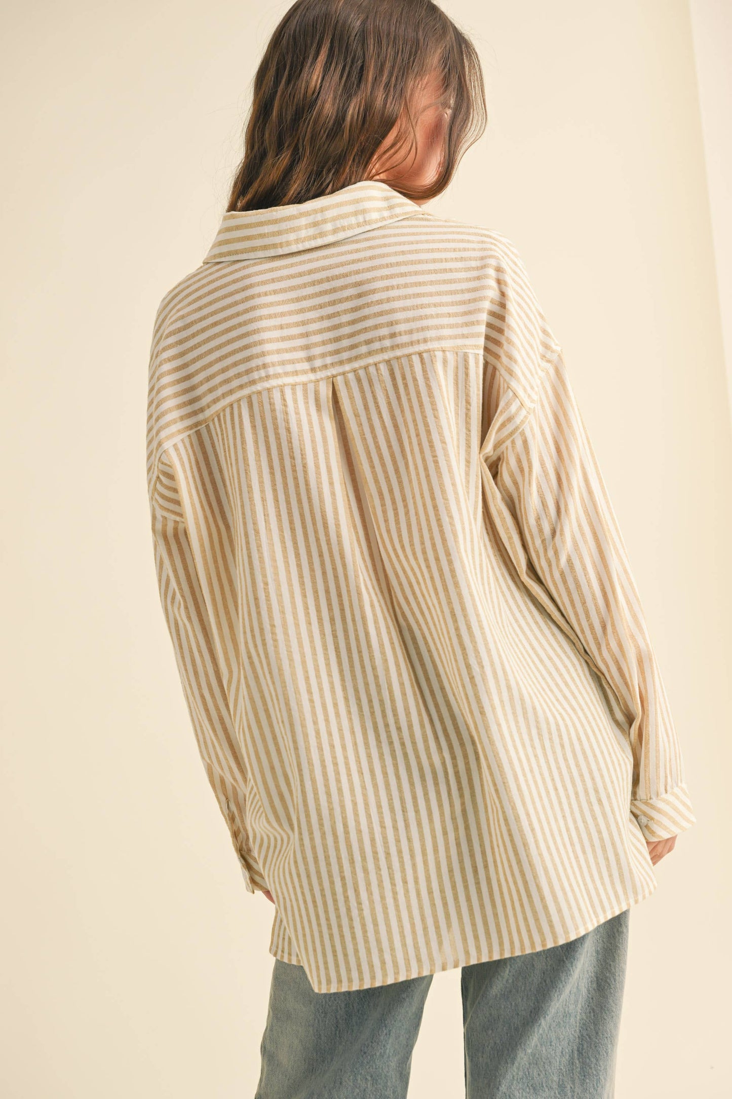 STRIPED BUTTON DOWN