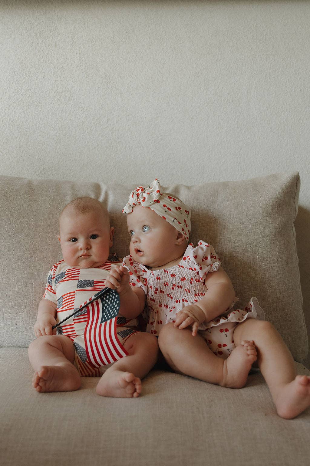 Toddler Two Piece Swimsuit | Sweetheart Cherries