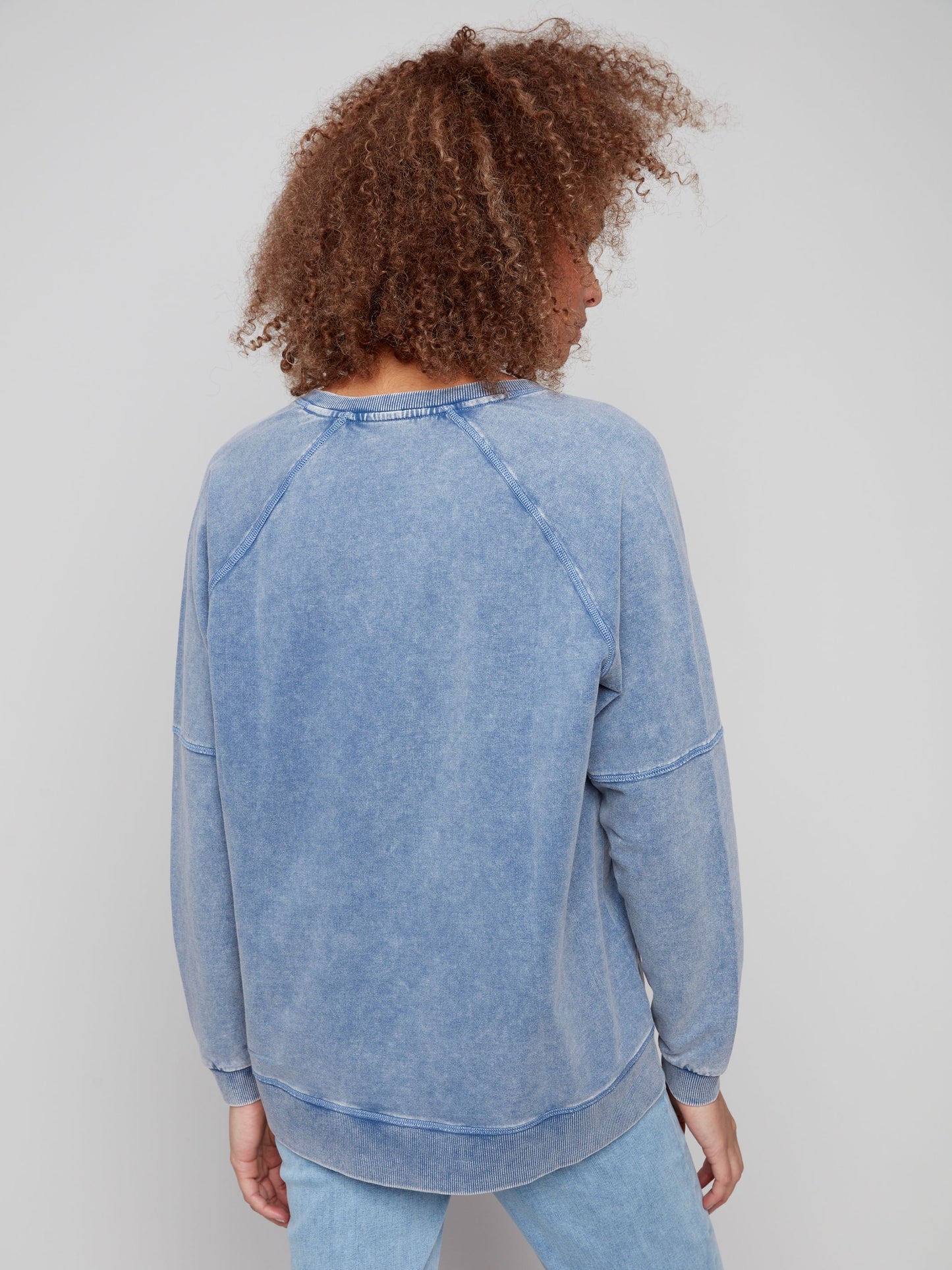 Cold Dye French Terry Top