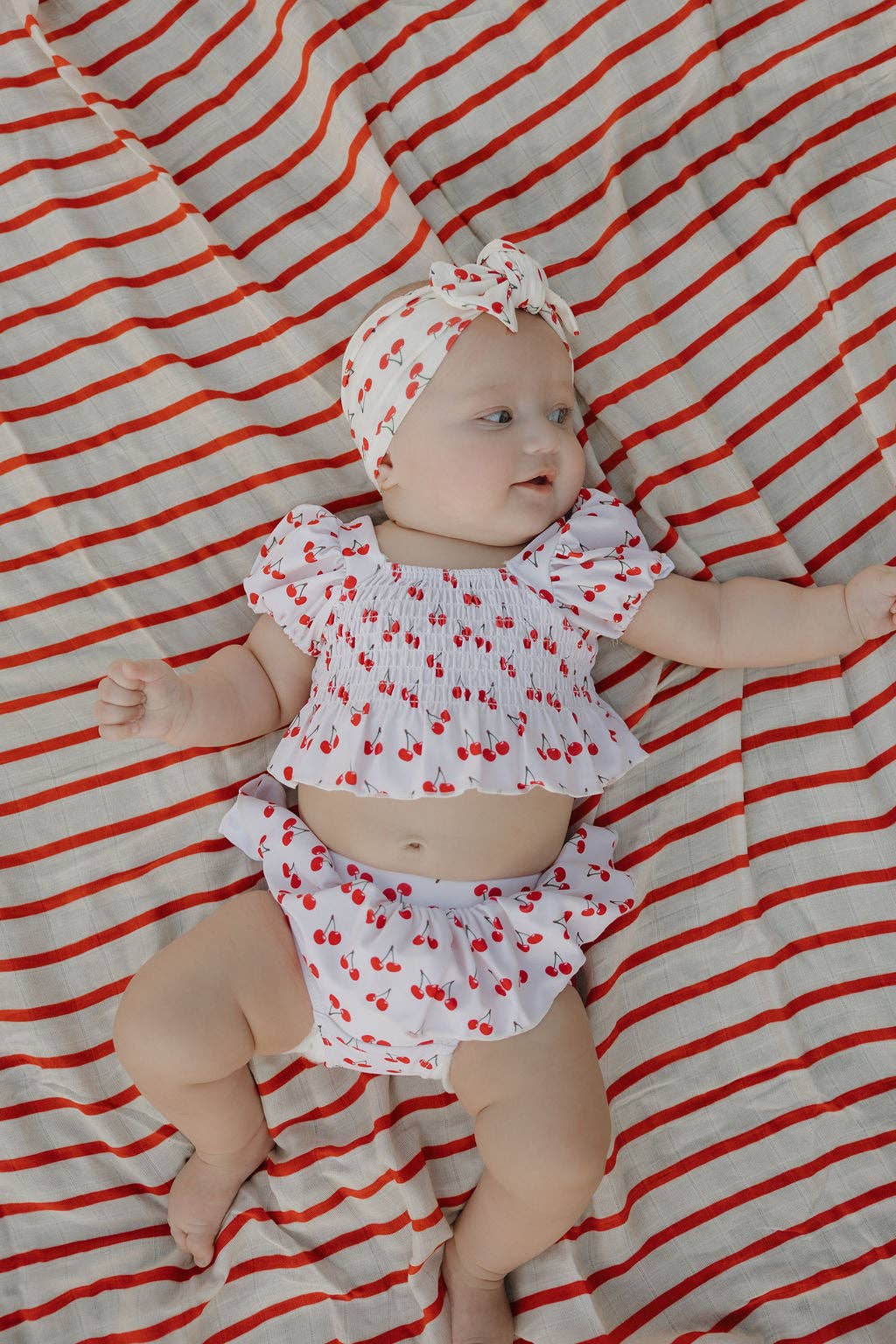 Head Wrap | Sweetheart Cherries