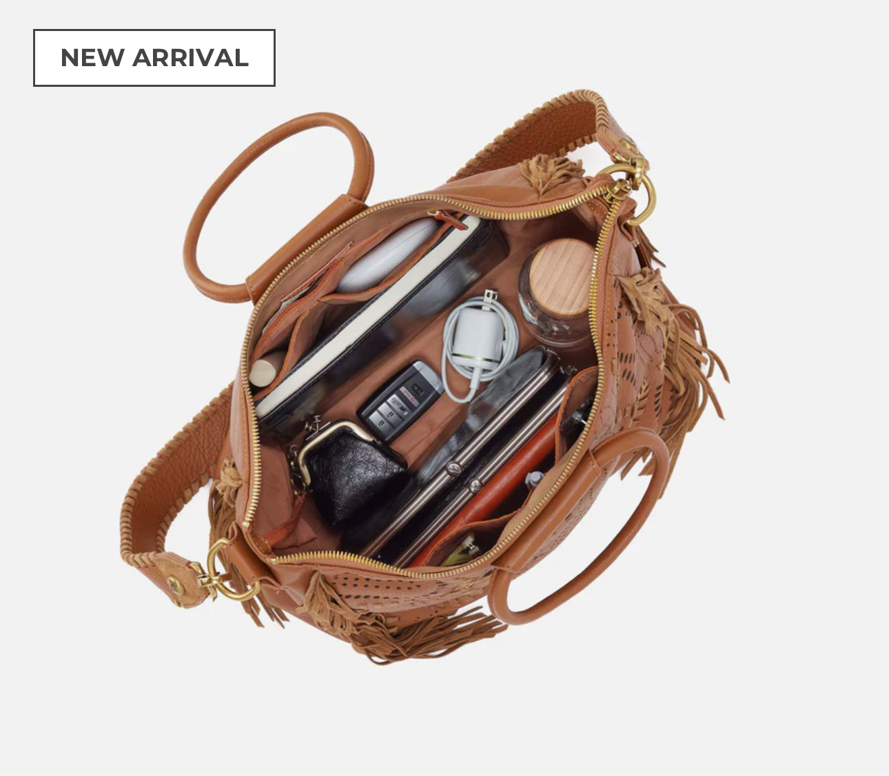 Fringe Large Sheila Warm Honey