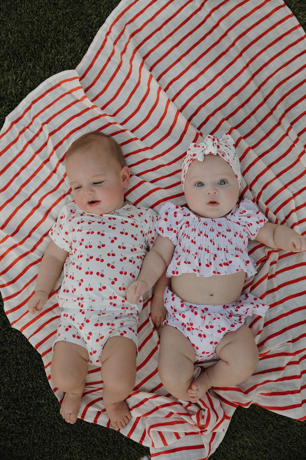 Head Wrap | Sweetheart Cherries