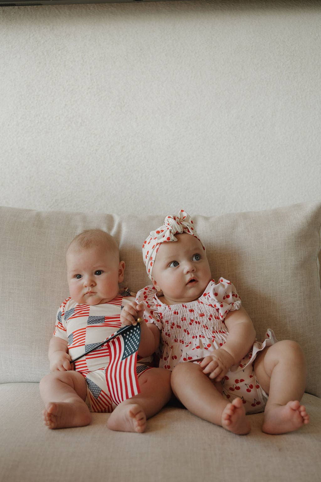 Toddler Two Piece Swimsuit | Sweetheart Cherries
