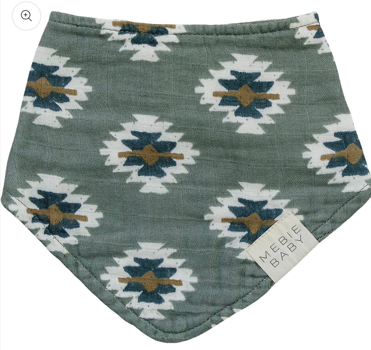 Southwest Aztec Classic Muslin Bib