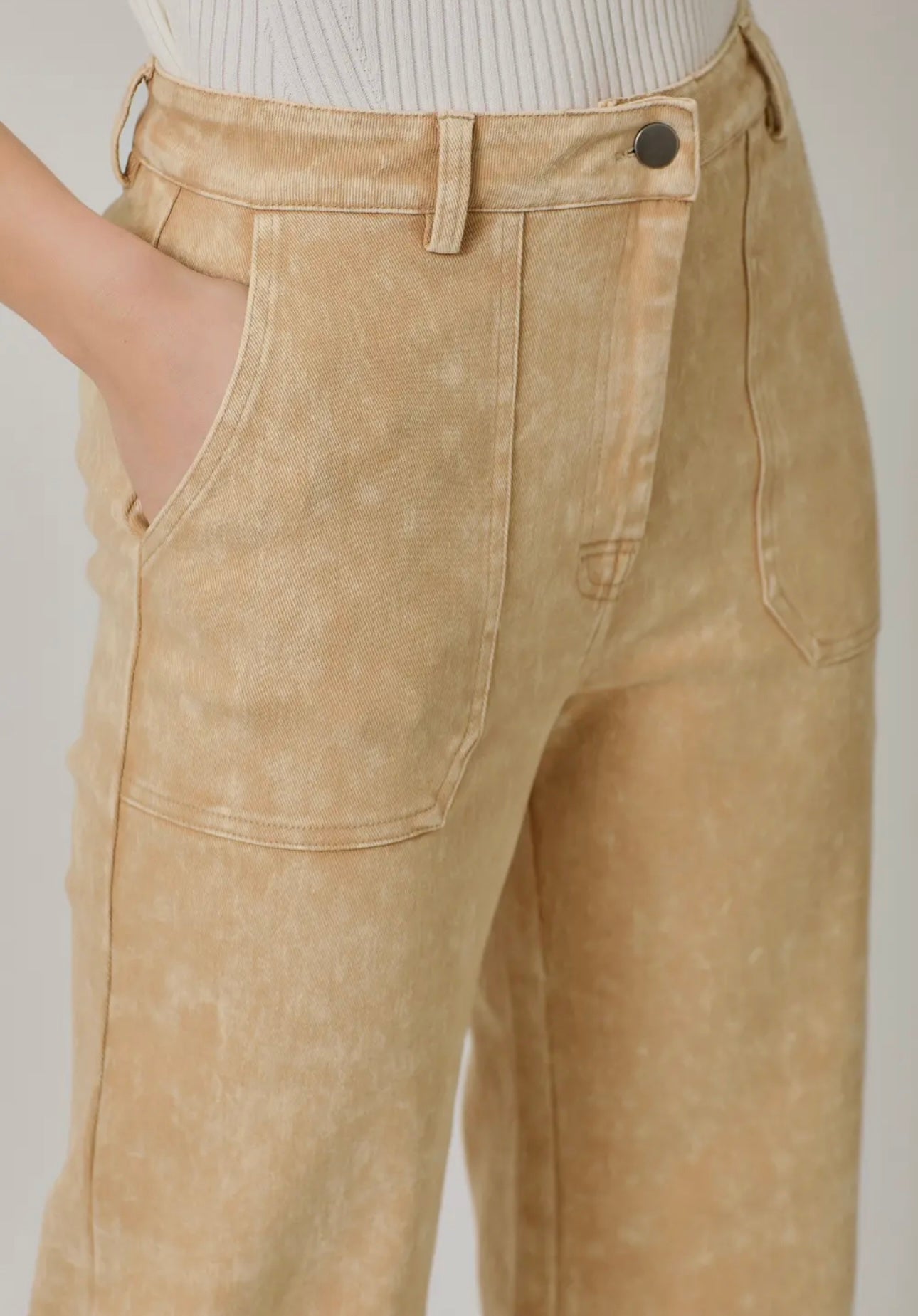 Washed Trouser