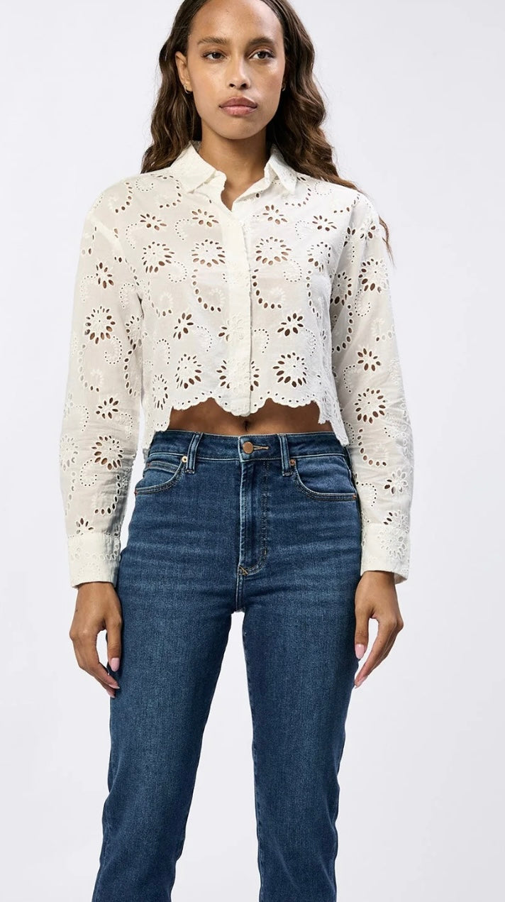 Miranda Blouse White Floral