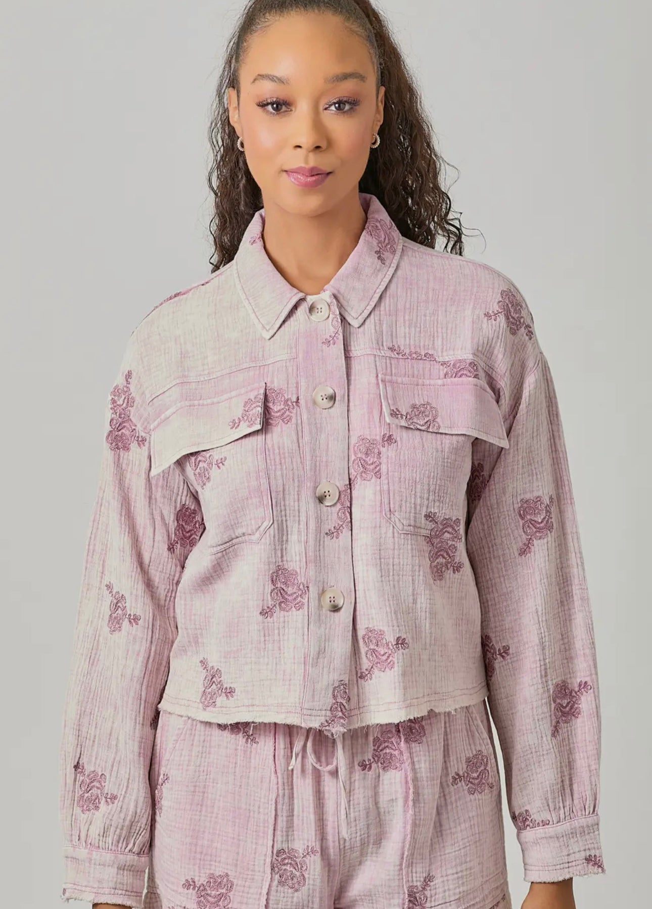 Double Guaze Embroidery Set