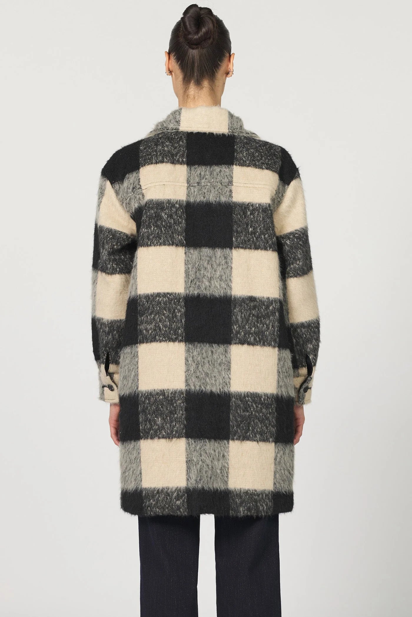 Carmine Plaid Jacket