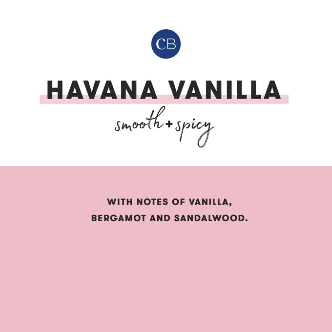 Havana Vanilla Modern Marble Signature Candle