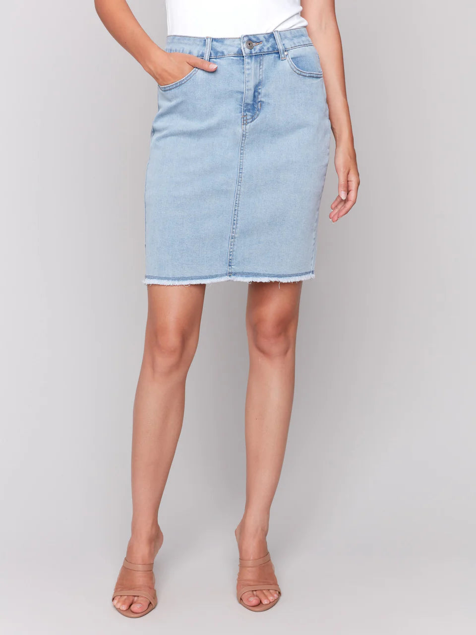 Basic Denim Skirt