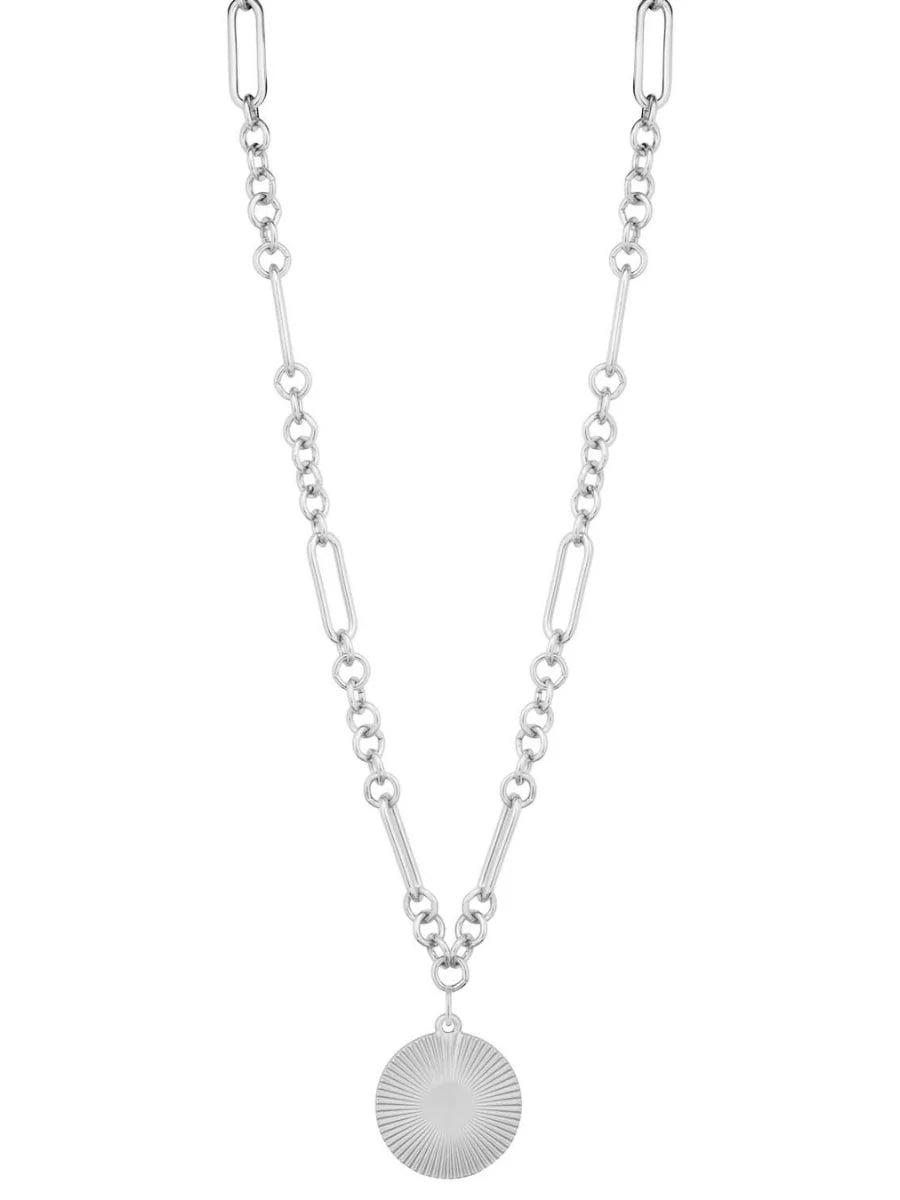 Alora necklace matte silver