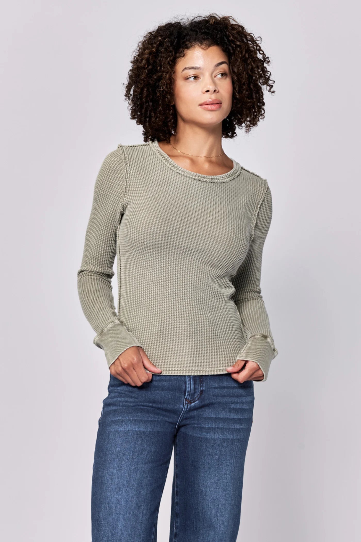 Ania Vetiver Thermal Top