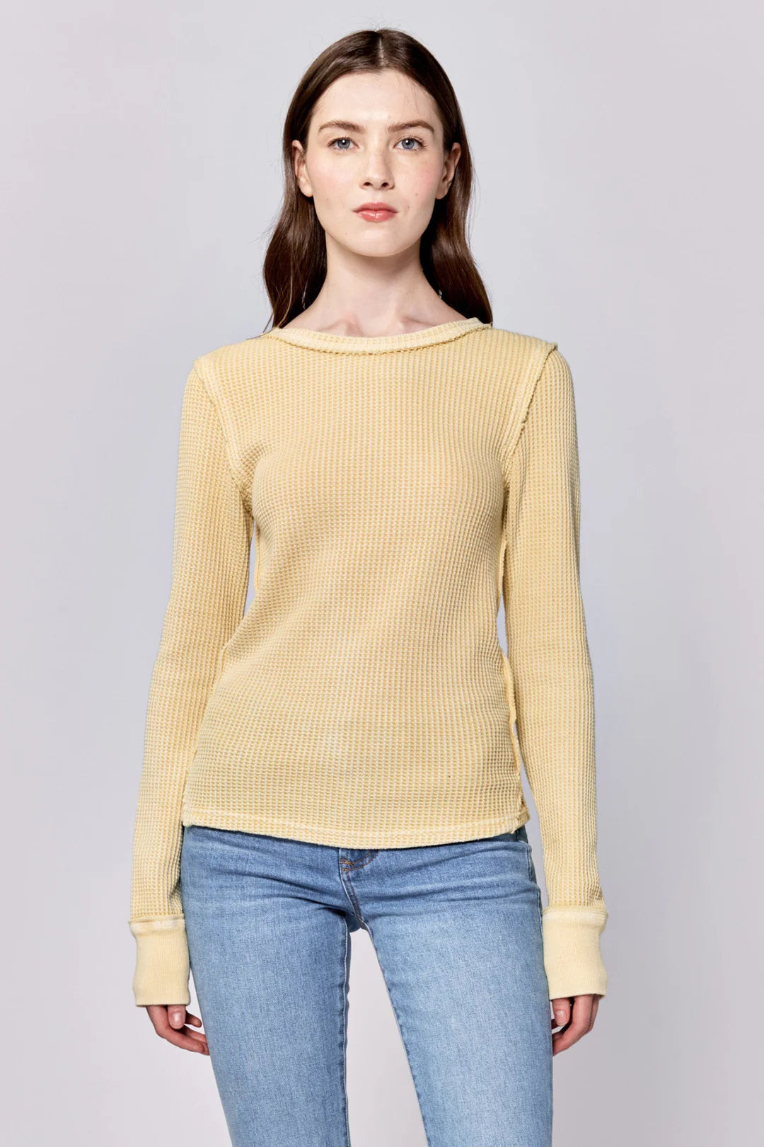 Thermal Long Sleeve Fitted Top