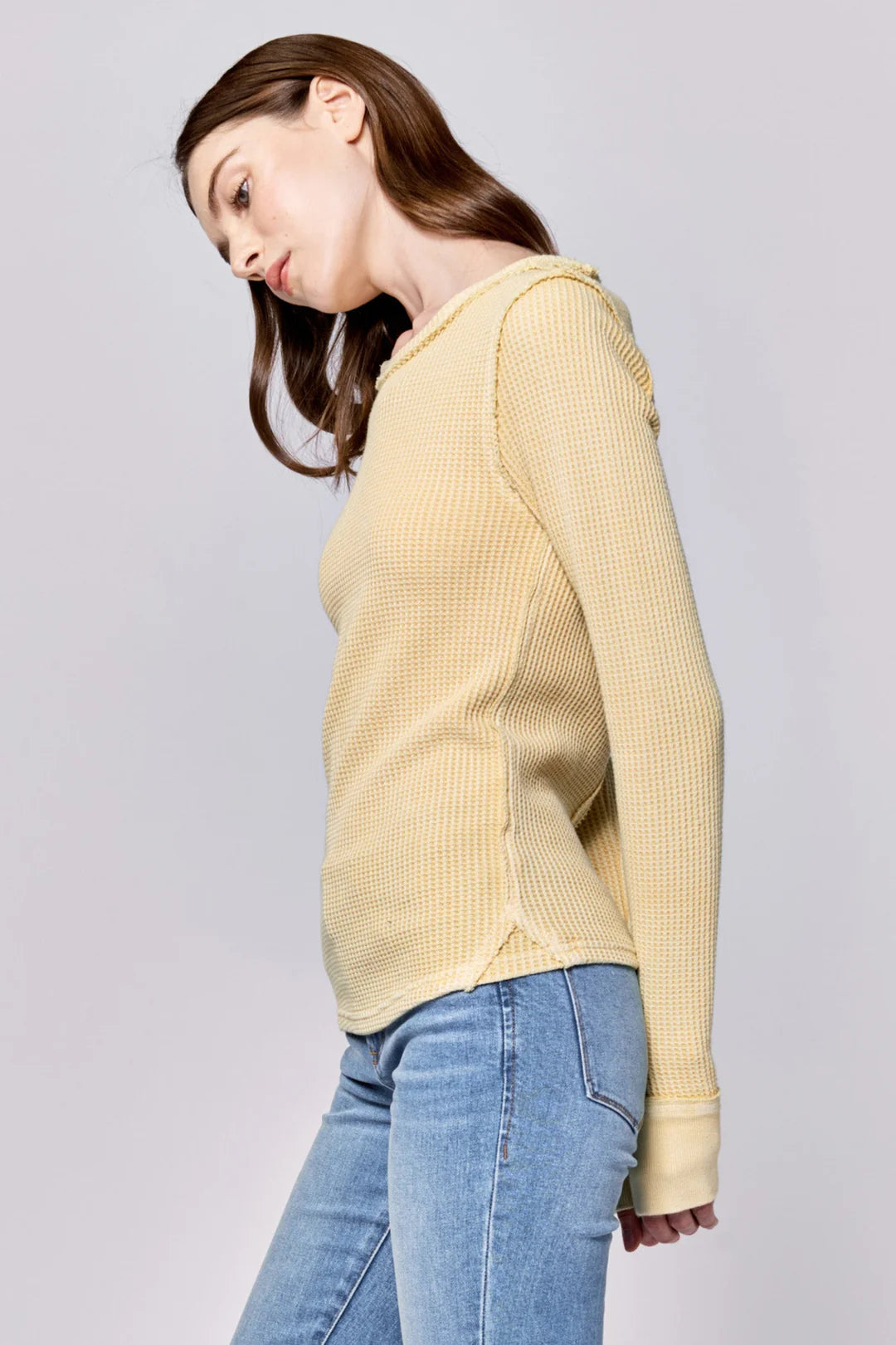 Thermal Long Sleeve Fitted Top