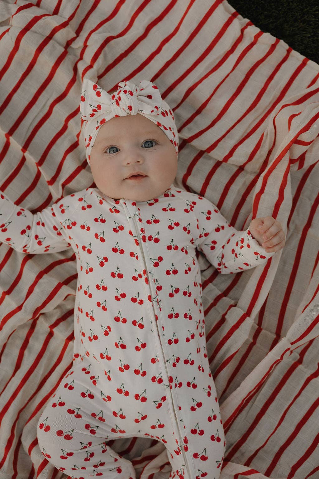 Head Wrap | Sweetheart Cherries