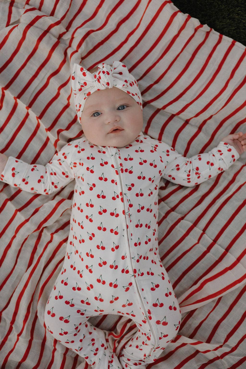Head Wrap | Sweetheart Cherries