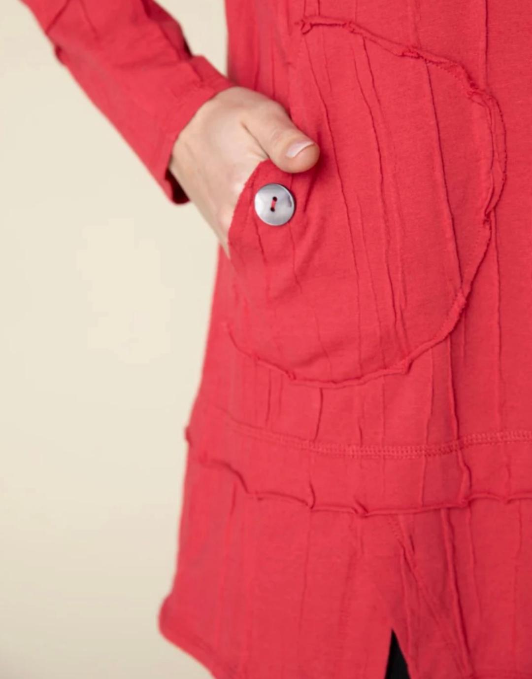 Steady Stream Cowl Pocket Tunic