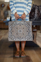 Tan Bandana Tote