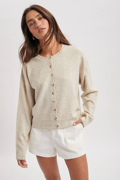 Button Up Sweater