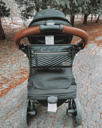 Black Travel Stroller + Wagon Caddy
