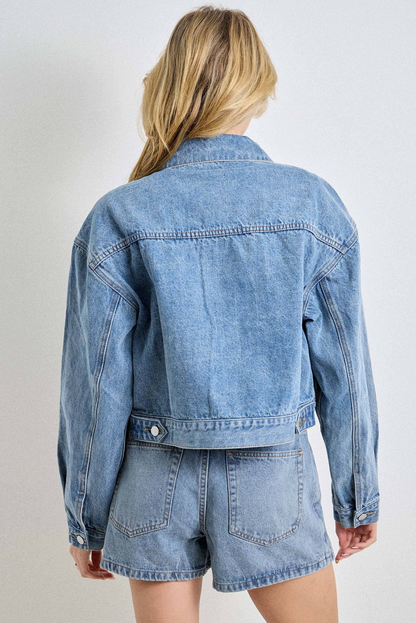 Embroidered Denim Jacket