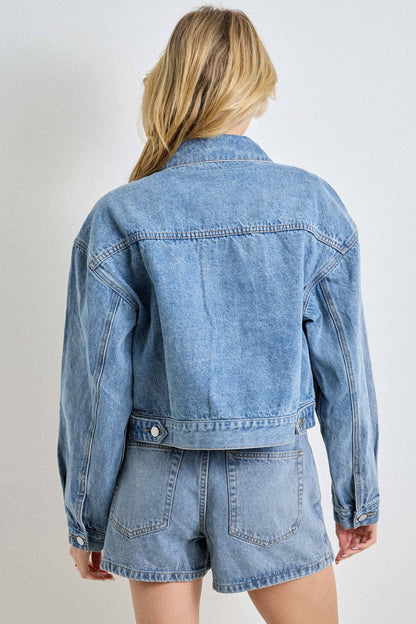 Embroidered Denim Jacket