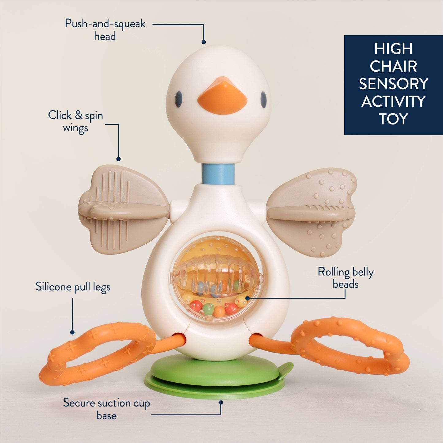 Twist & Bop™ -Sensory Toy Goose