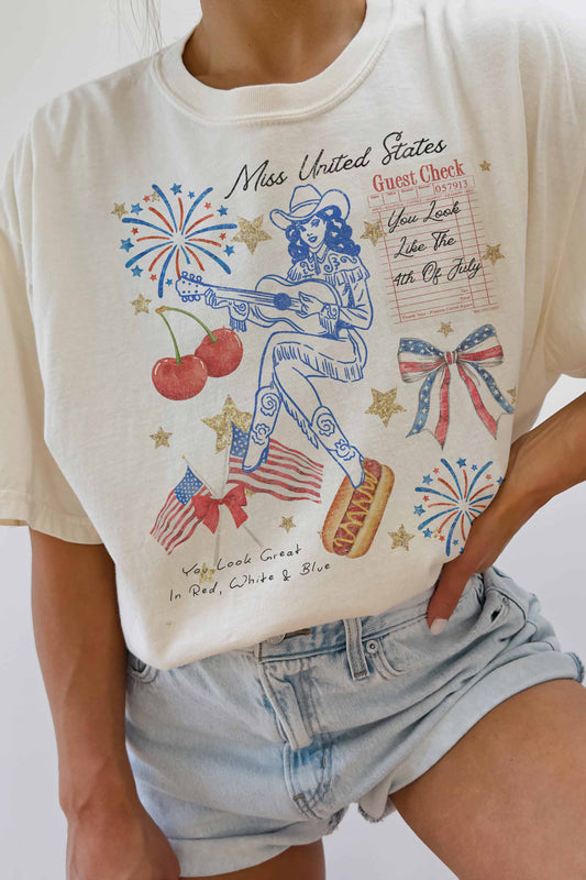 MISS UNITED STATES TEE