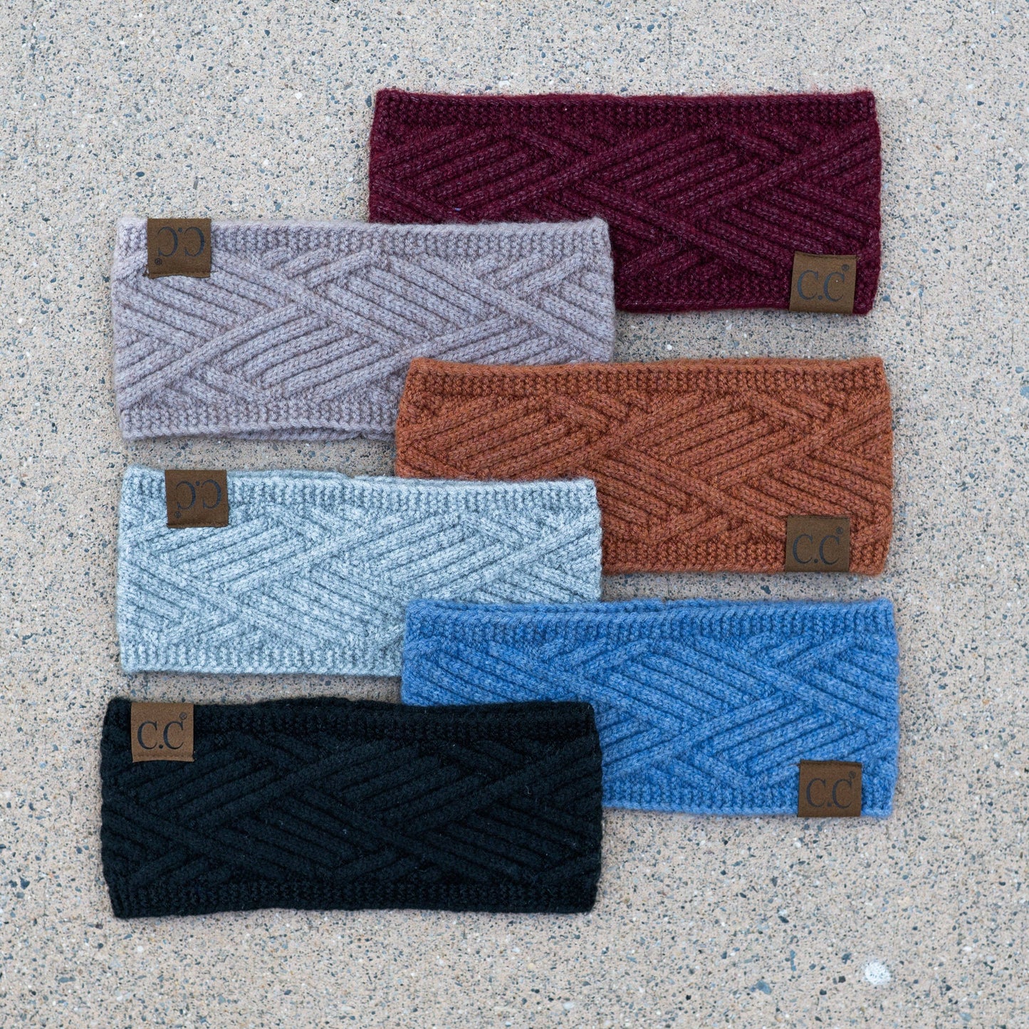 Criss-Cross Pattern Head Wrap