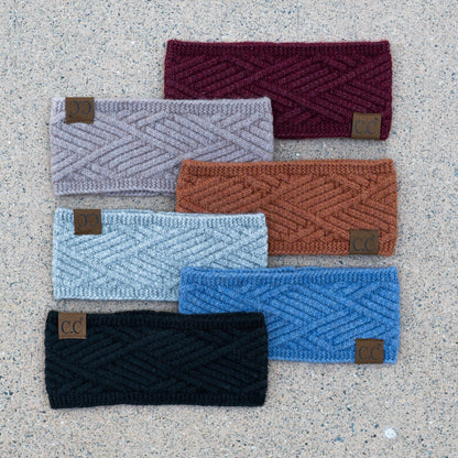 Criss-Cross Pattern Head Wrap