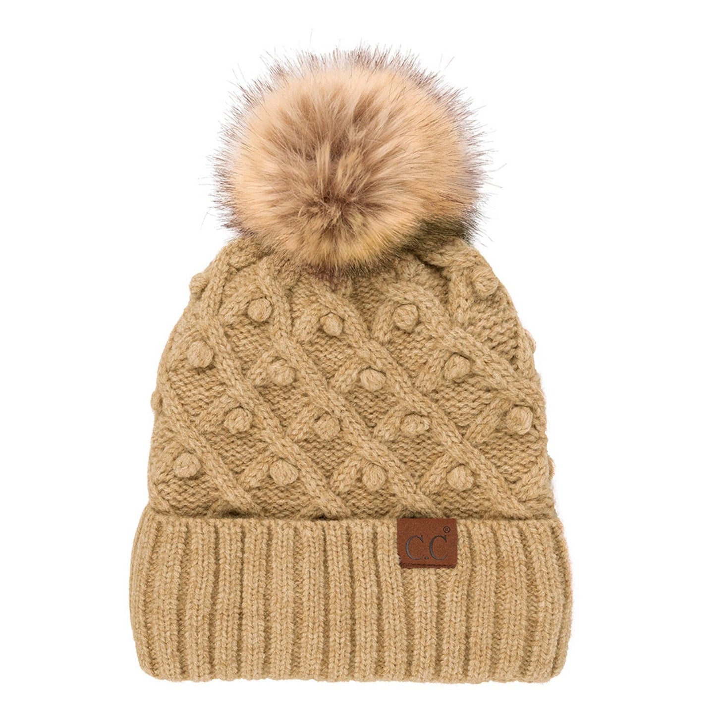 CC Crafted Pom Beanie