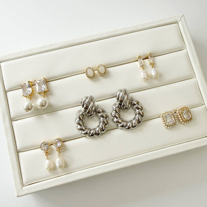 Old City Croissant Earrings