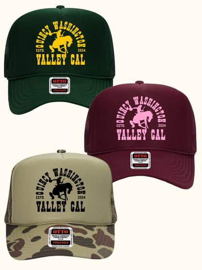 Maroon Valley Gal Western Trucker Hat
