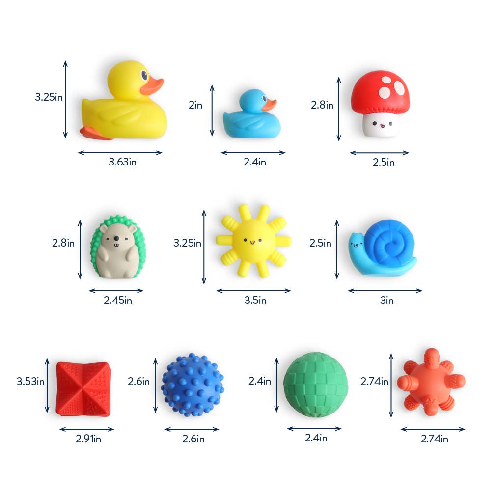 Splash Gift Set™ Soft Bath + Water Toys