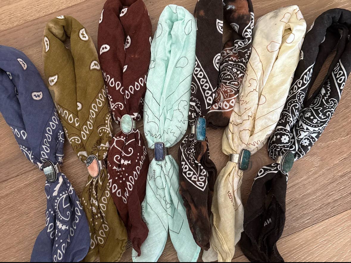 Bandana with Stone Slider