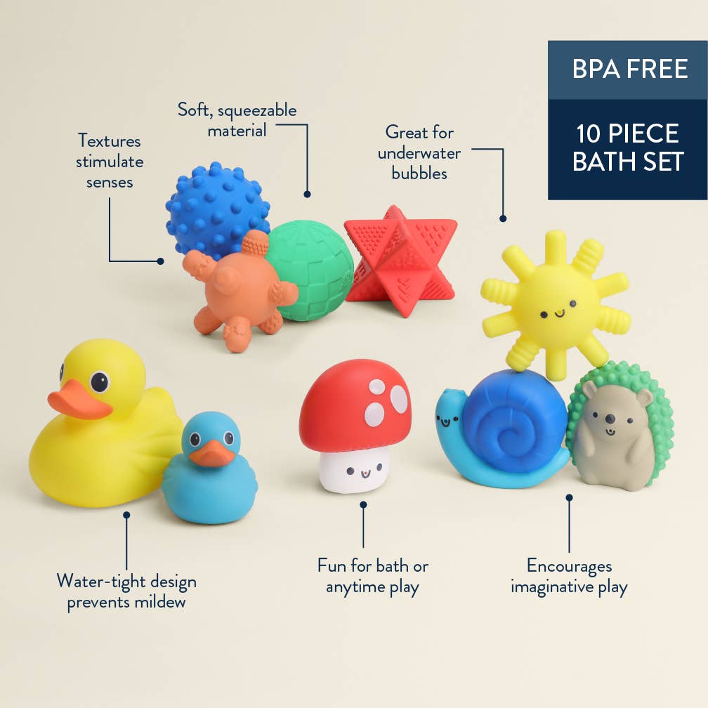 Splash Gift Set™ Soft Bath + Water Toys
