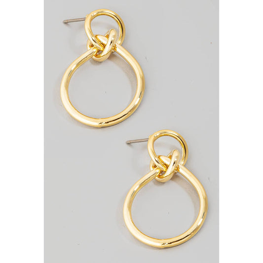 Infinite Drop Earrings