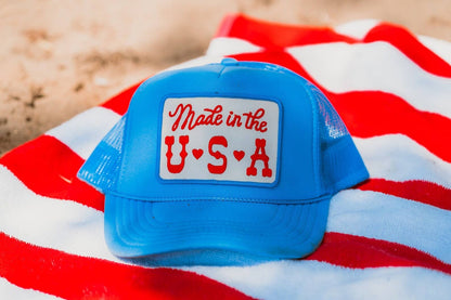 Made in the USA Patch Trucker Hat