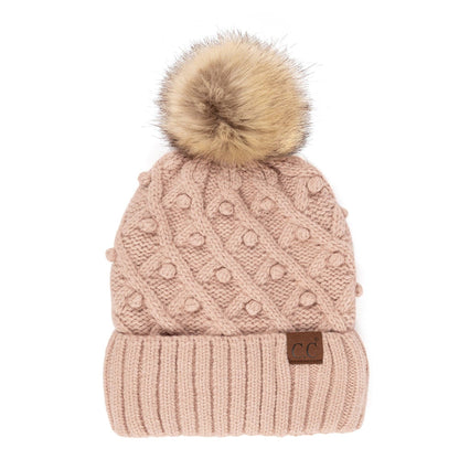 CC Crafted Pom Beanie