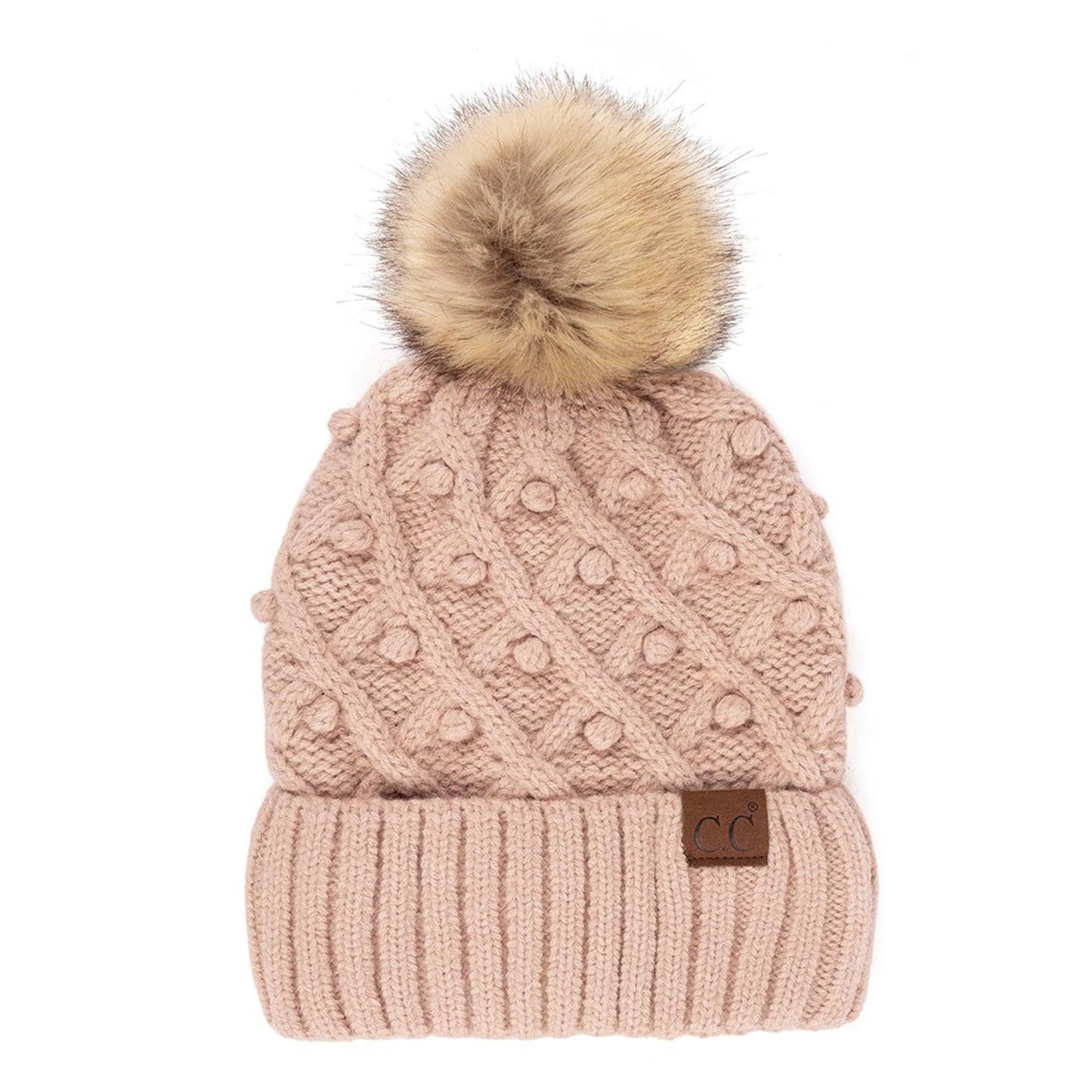 CC Crafted Pom Beanie