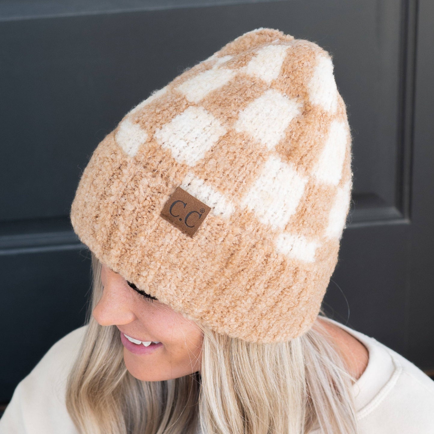 CC Checker Beanie