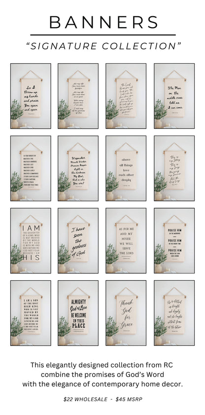 As for me and my house we will serve the Lord | Banner