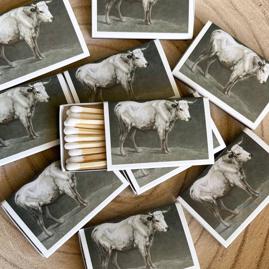 Cow Match Set // Vintage Landscape