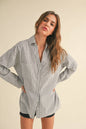 STRIPED BUTTON DOWN