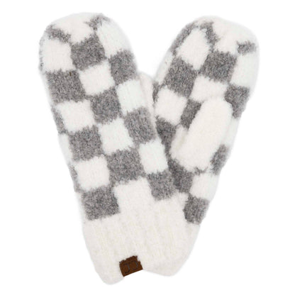 CC Checkered Mittens
